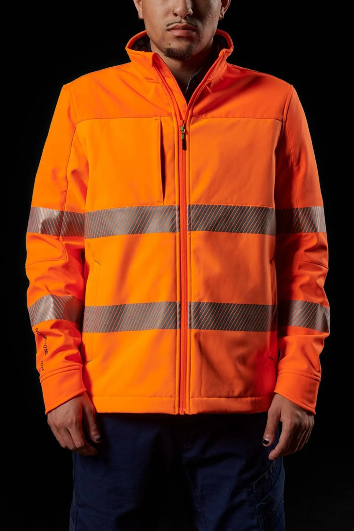 FXD WO-3T Hi Vis Soft Shell Work Jacket