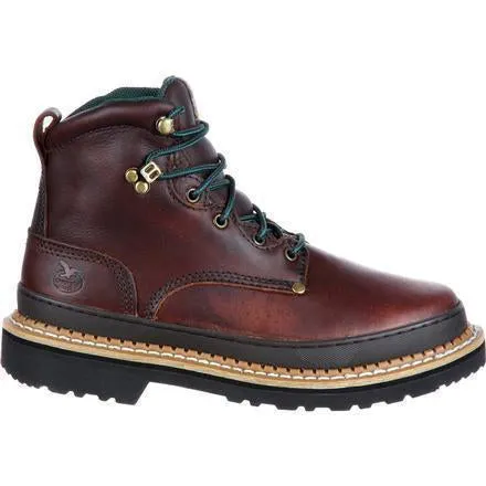 Georgia Men's Giant 6" Steel Toe Work Boot - Brown - G6374
