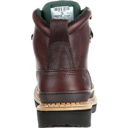 Georgia Men's Giant 6" Steel Toe Work Boot - Brown - G6374