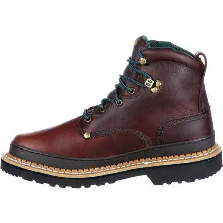 Georgia Men's Giant 6" Steel Toe Work Boot - Brown - G6374