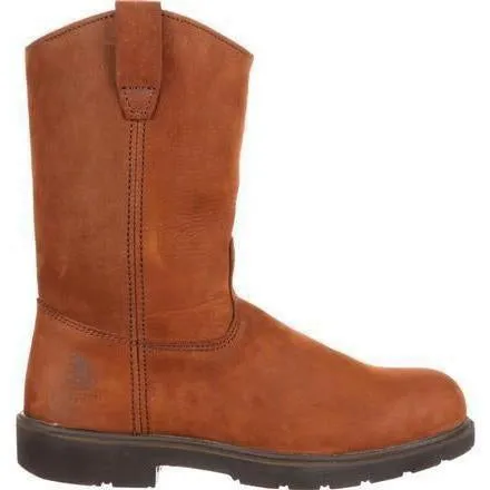 Georgia Men's Steel Toe Static Dissipative Wellington Work Boot - G4673