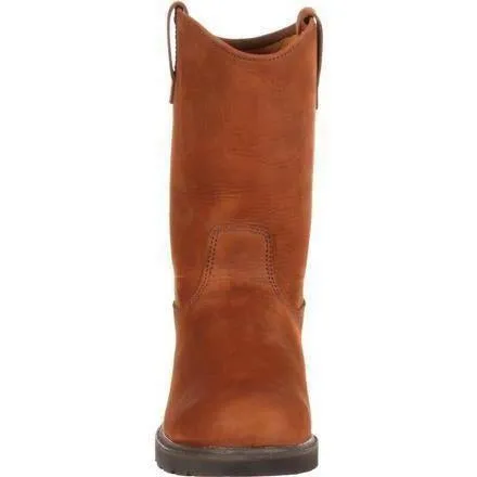 Georgia Men's Steel Toe Static Dissipative Wellington Work Boot - G4673