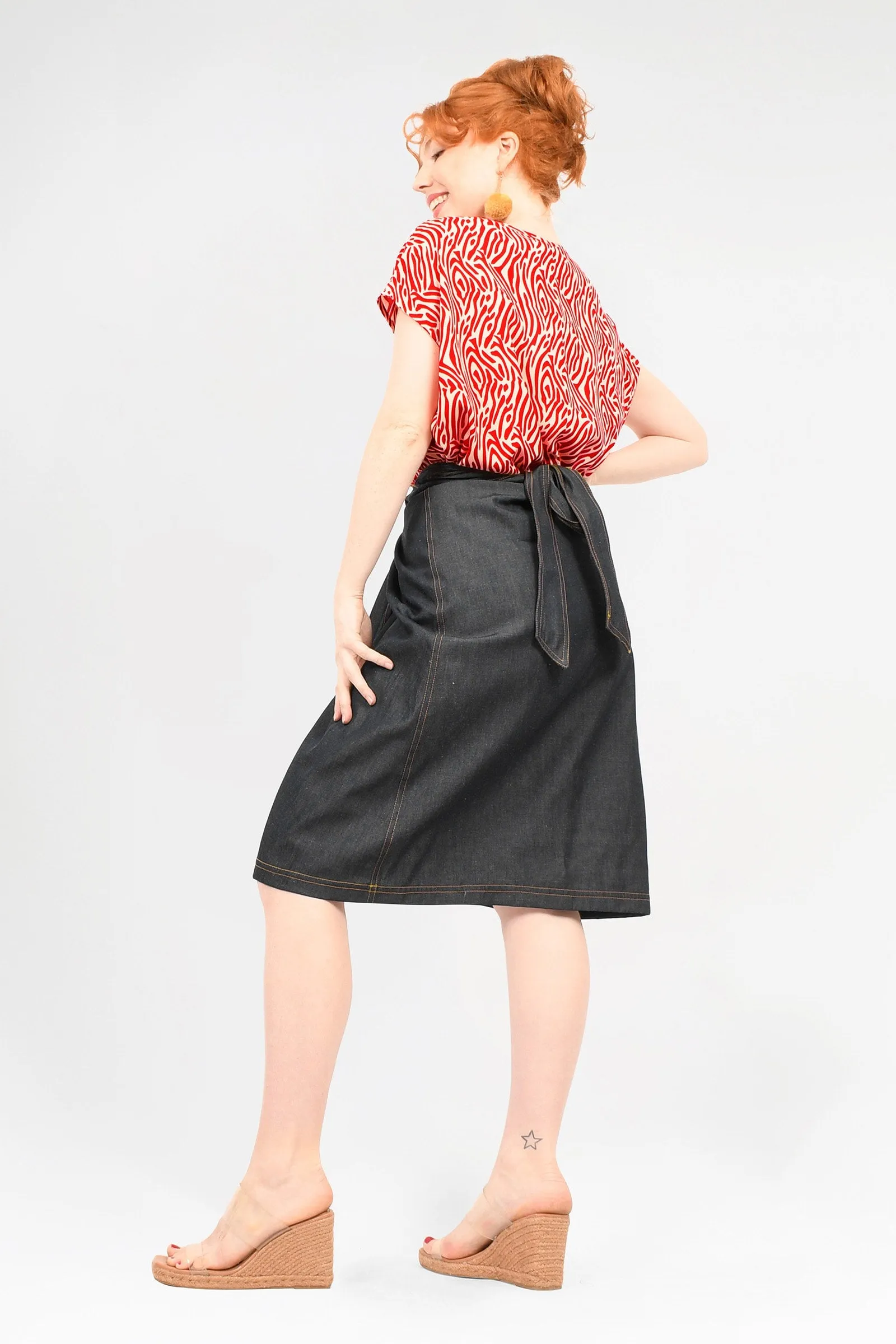 Gina Wrap Skirt