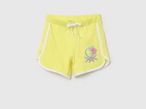 Girls Solid Regular Fit Shorts
