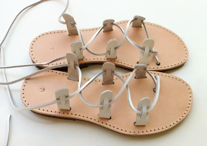 Gladiator leather sandals