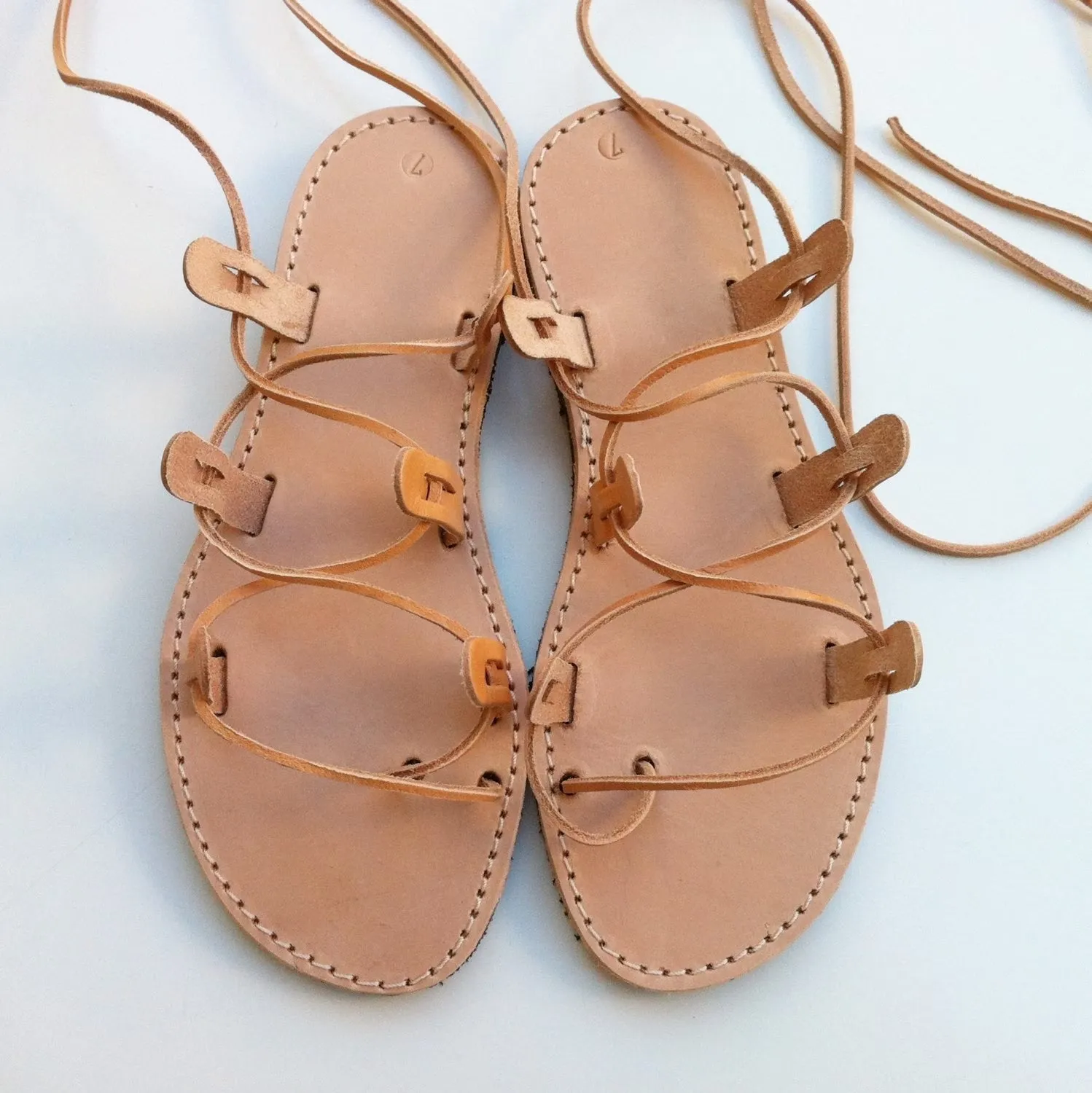 Gladiator leather sandals
