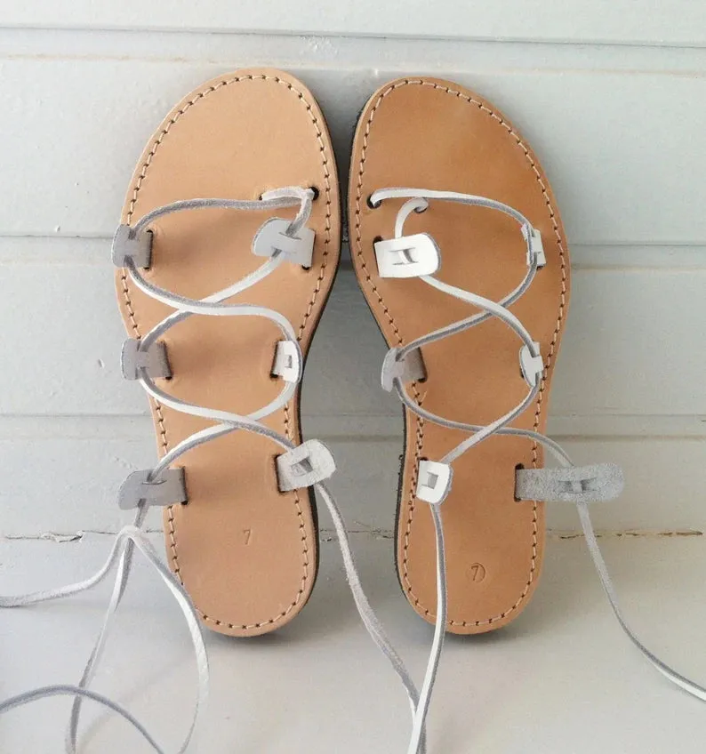 Gladiator leather sandals