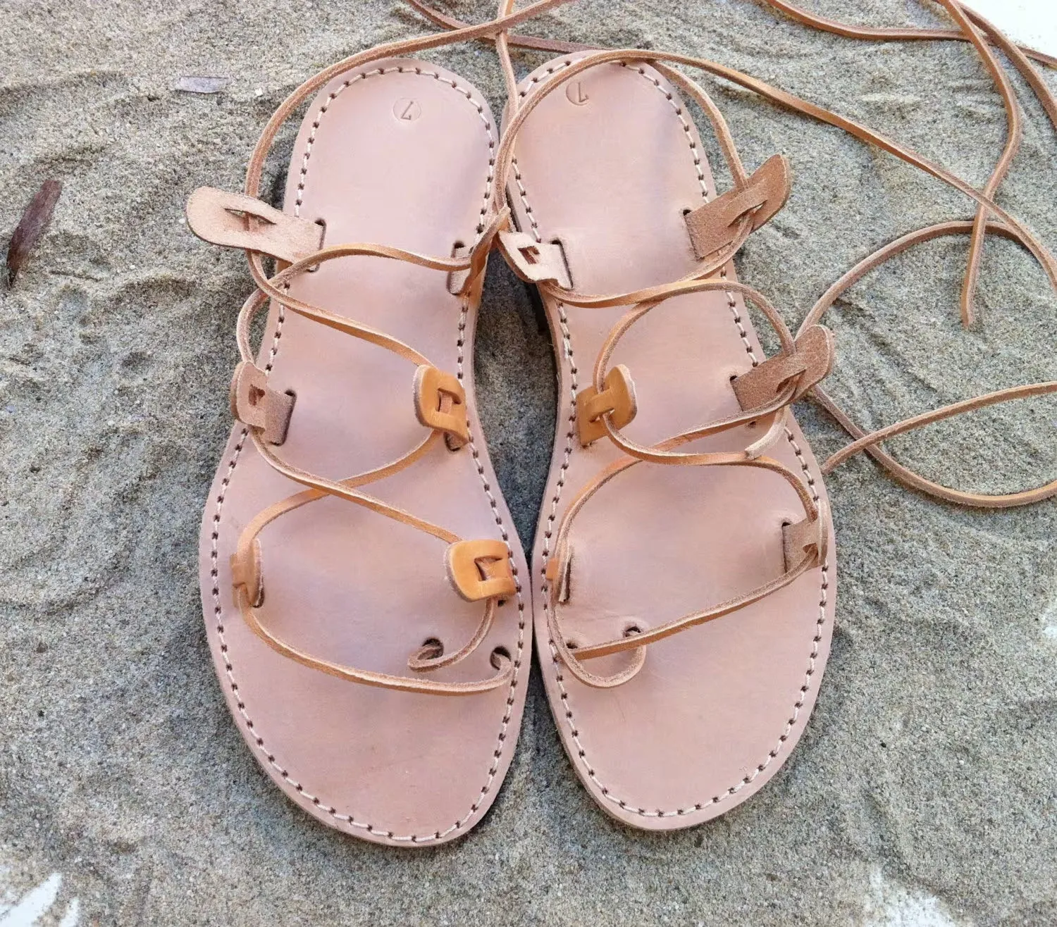 Gladiator leather sandals