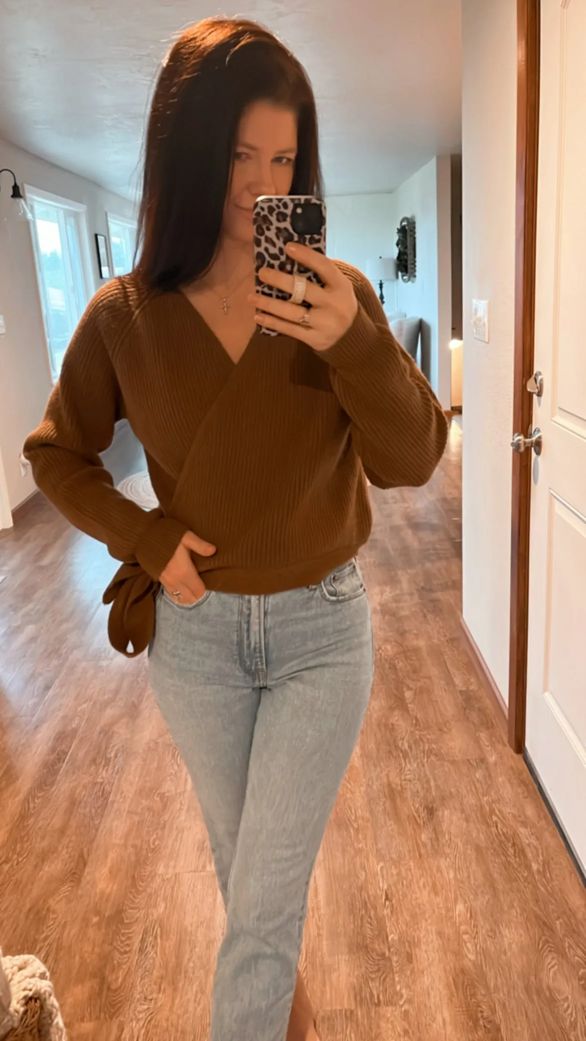 Heartfelt Wrap Sweater