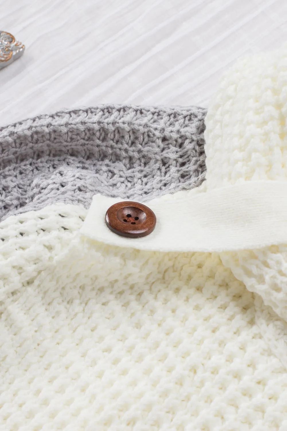 Hem Wrap Pullover Sweater