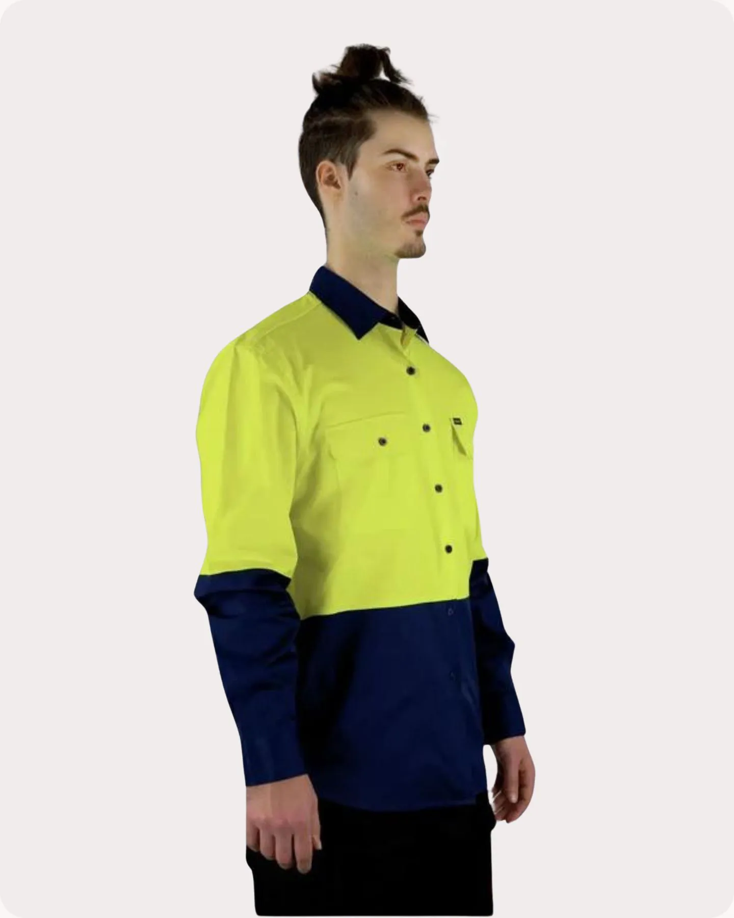 Hi Vis LS Drill Shirt 7LDY