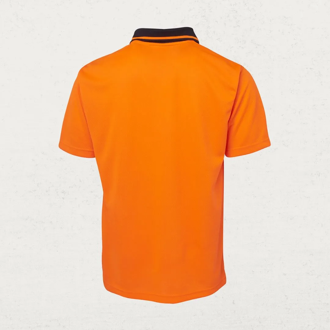 Hi Vis Non Cuff Traditional Polo
