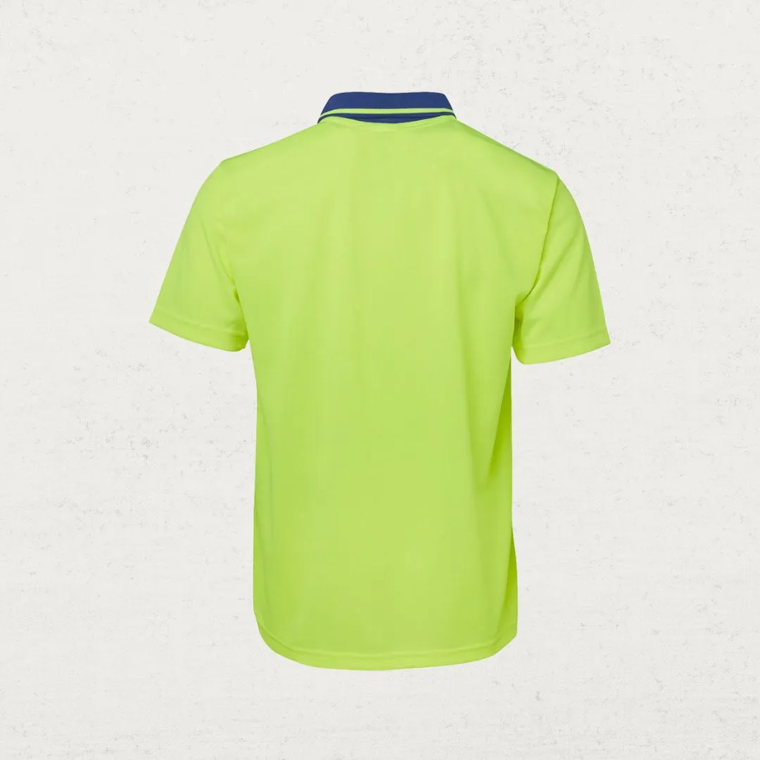 Hi Vis Non Cuff Traditional Polo
