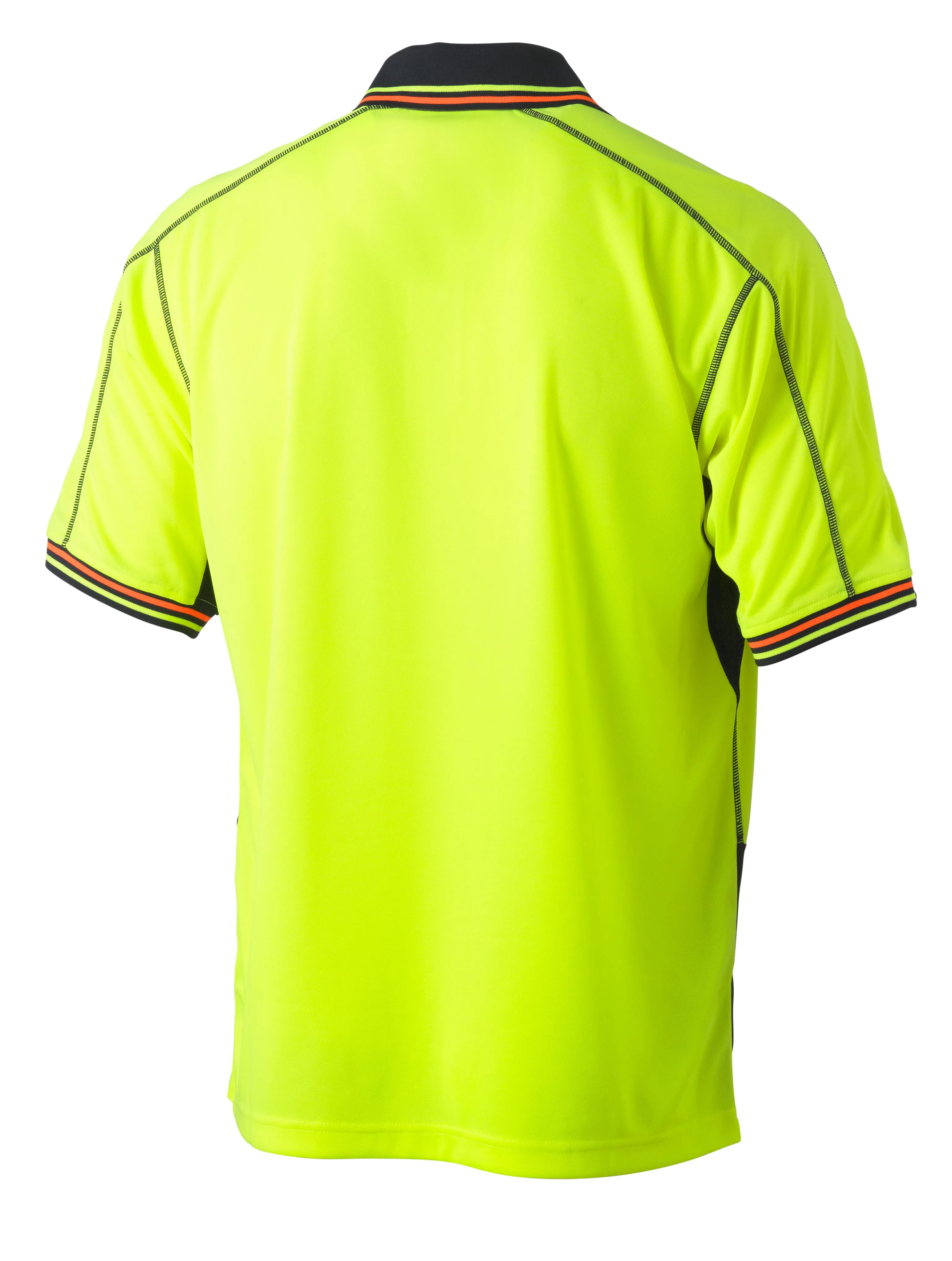 Hi-Vis Polyester Mesh Polo