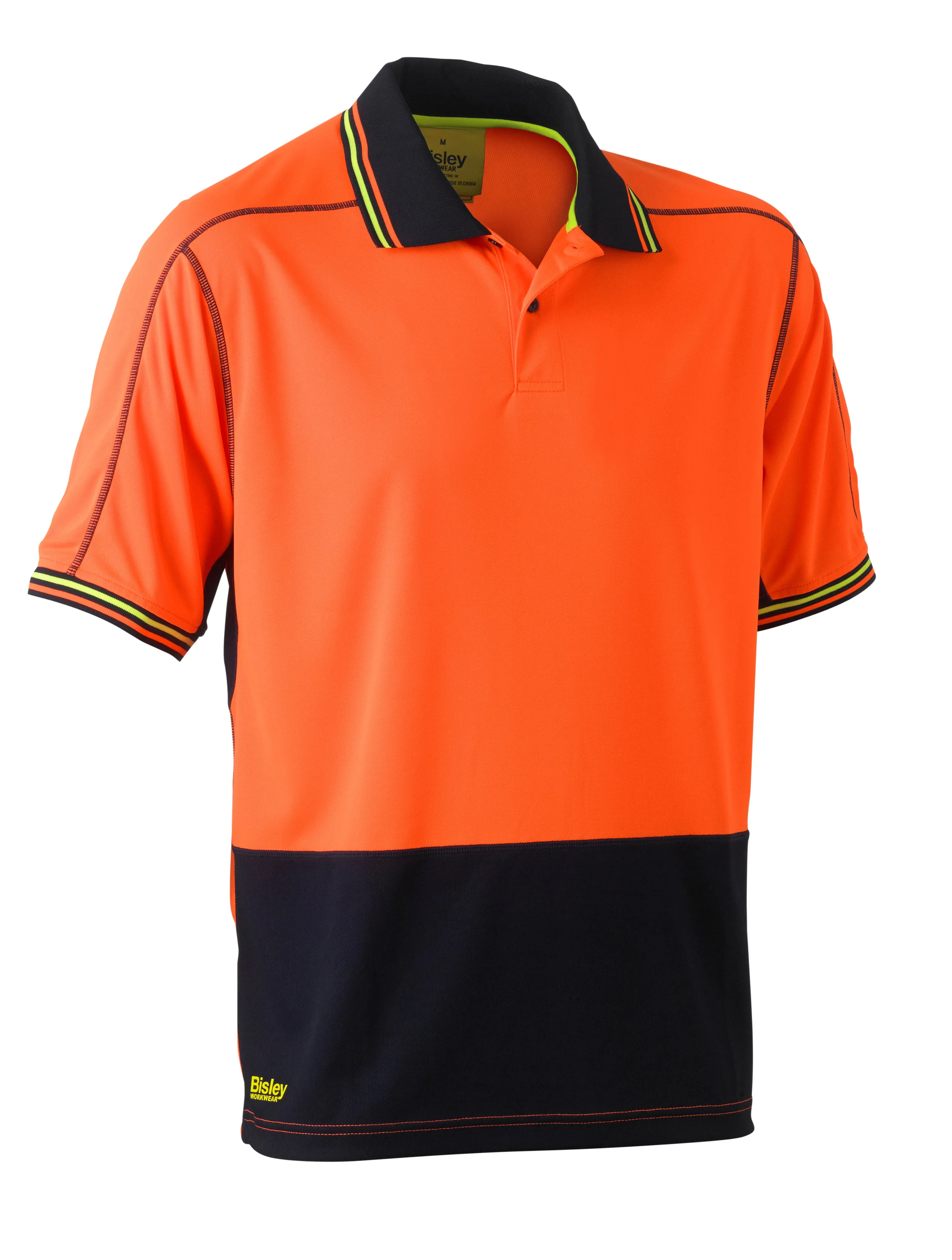 Hi-Vis Polyester Mesh Polo
