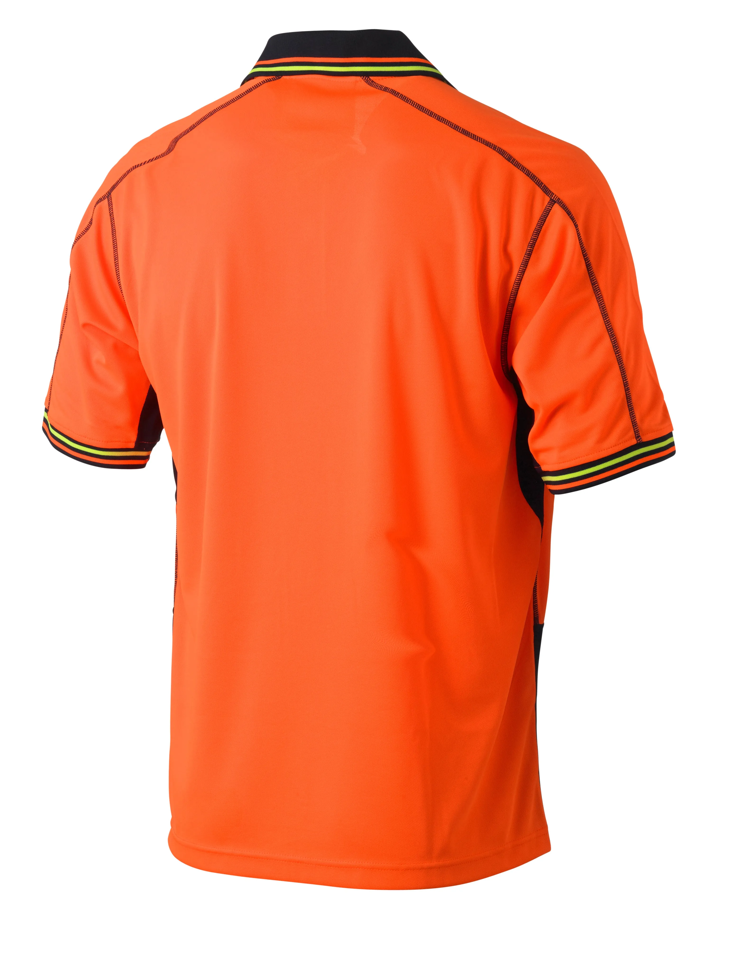 Hi-Vis Polyester Mesh Polo