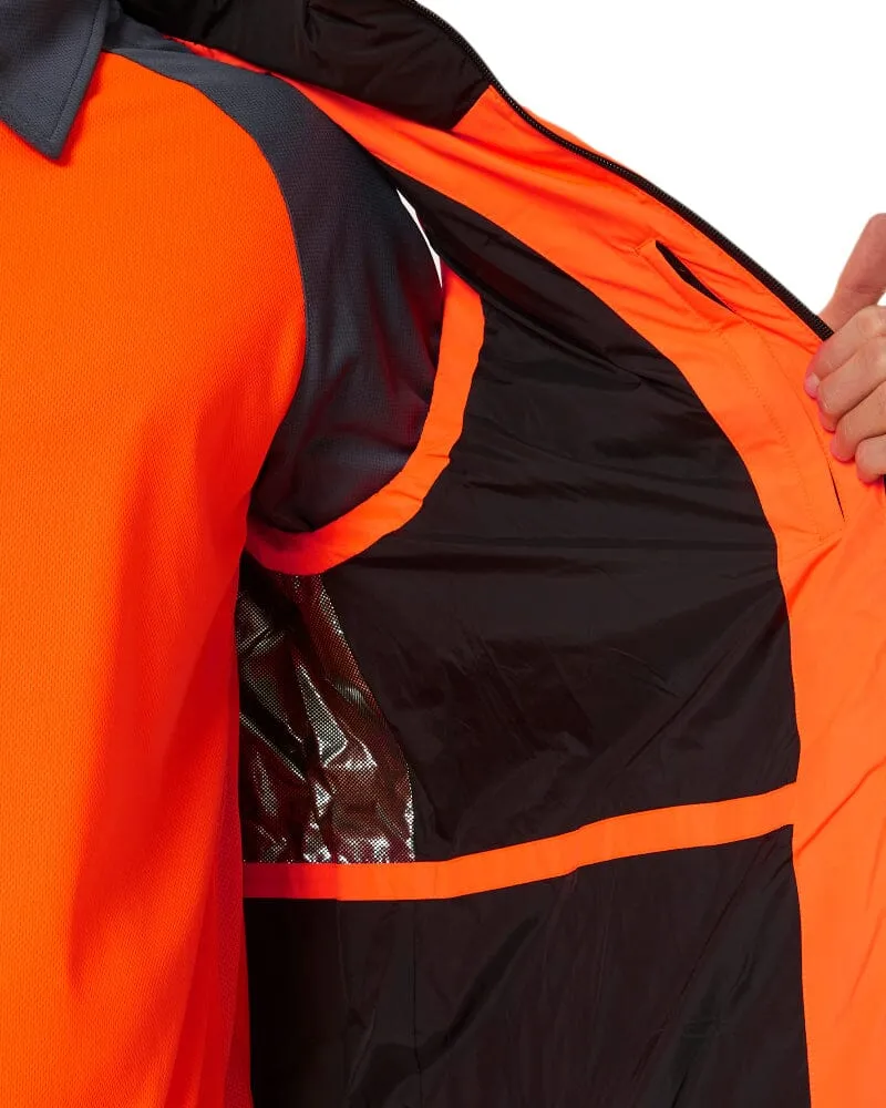 Hi Vis Puffer Vest - Orange