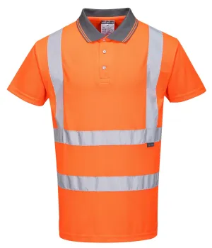 Hi-Vis Short Sleeved Polo RIS (RT22)