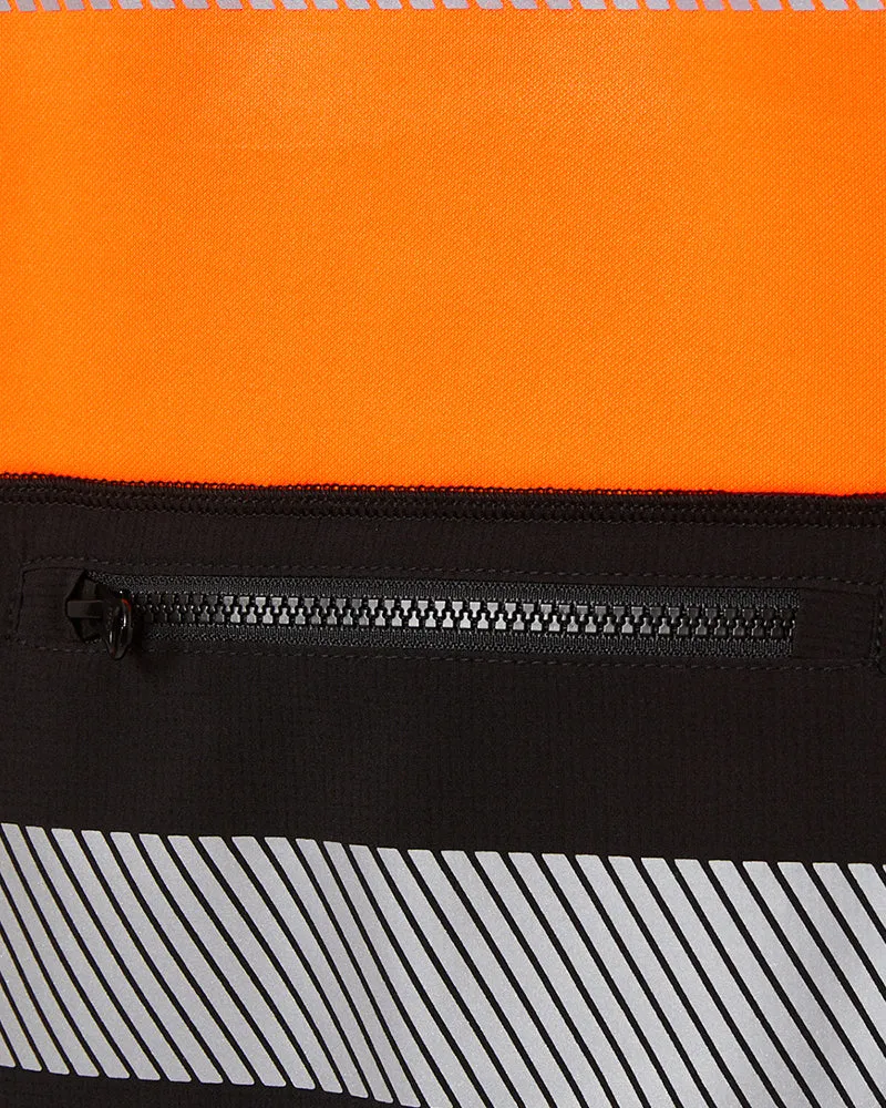 Hi Vis Taped Tech Hoodie - Orange