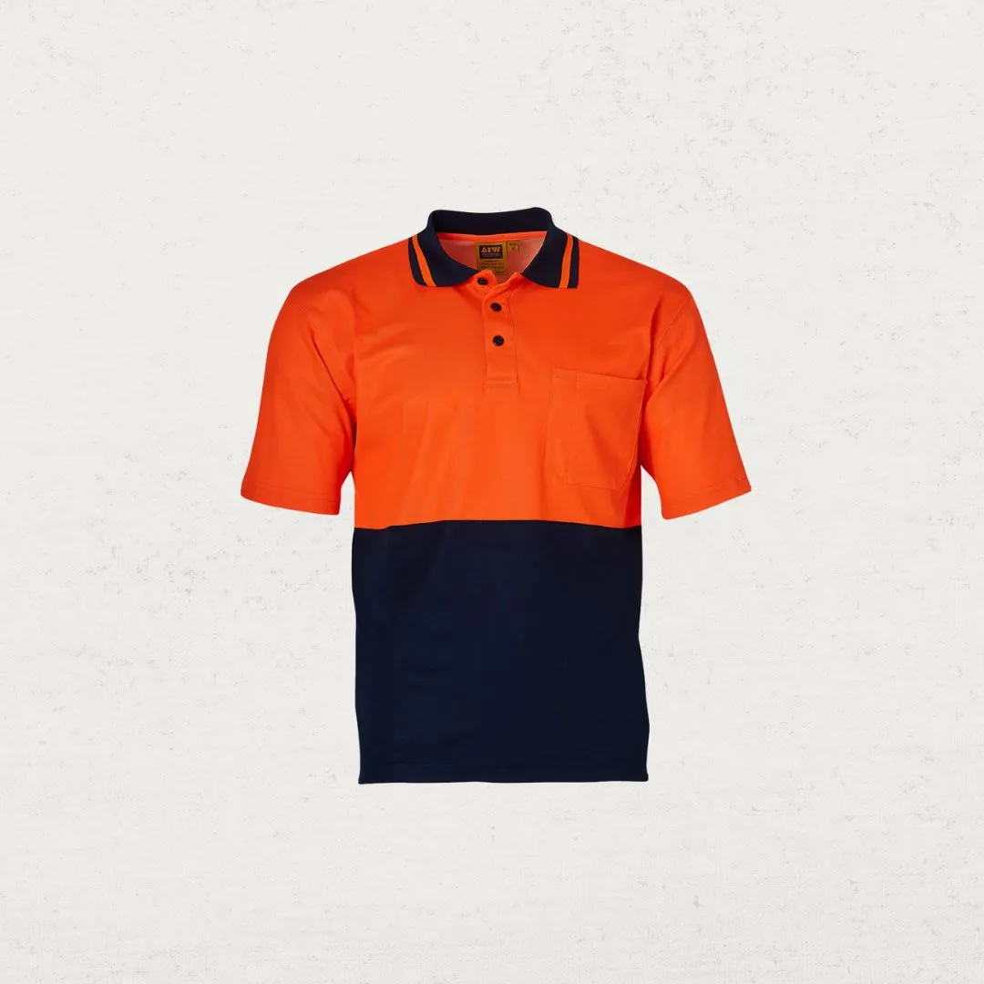 Hi Vis Truedry Cotton Backed Polo