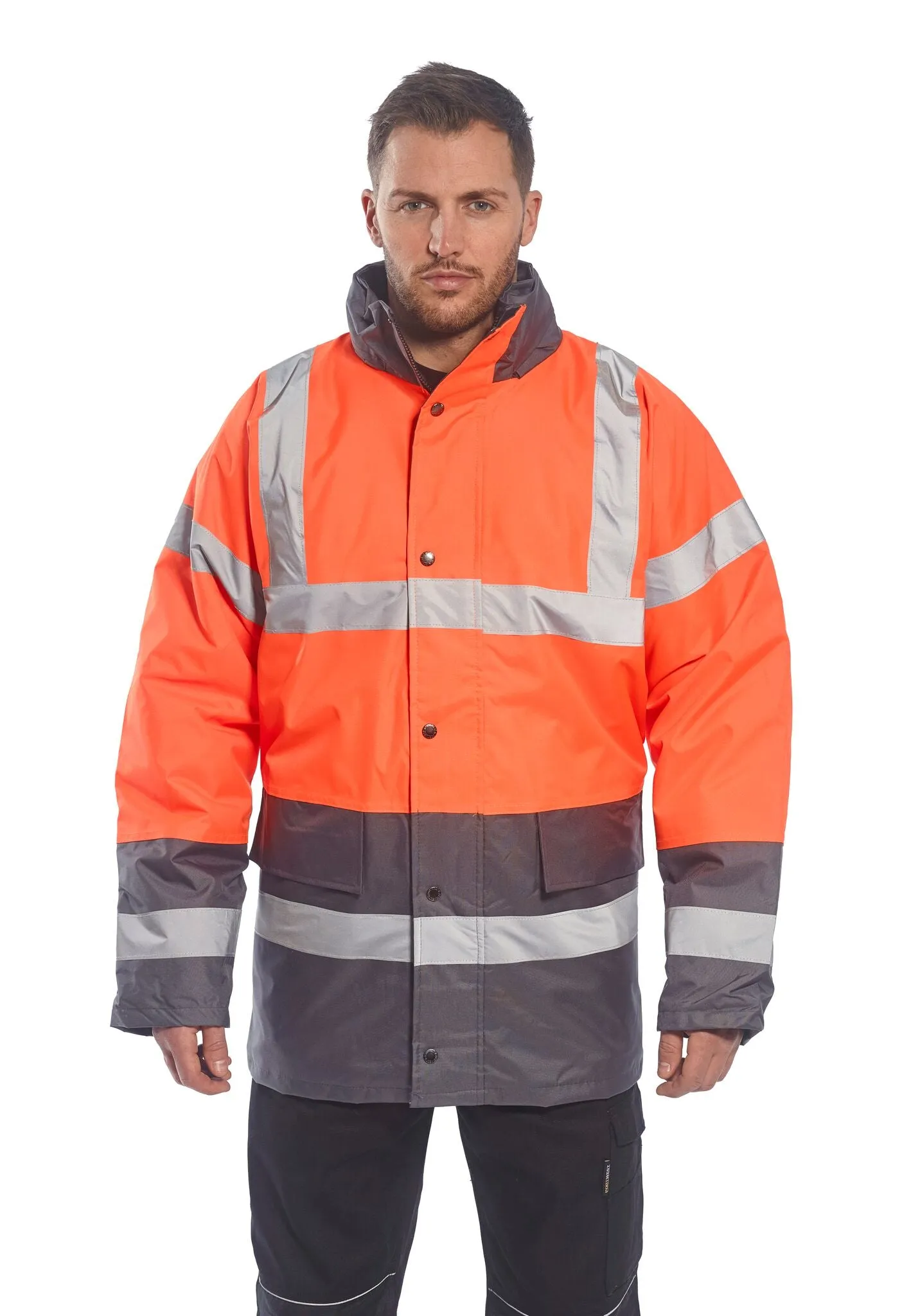 Hi-Vis Two Tone Traffic Jacket (S467)