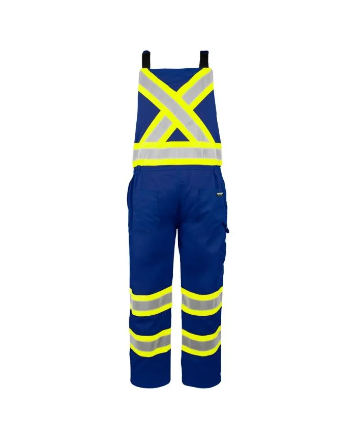 Hi-Vis Unlined Overall for Enhanced Safety & Comfort - Durable Workwear with Multiple Pockets for Professionals