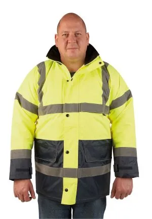Hi-Vis Warrior Denver 2 Tone Coat (18FAGTT)