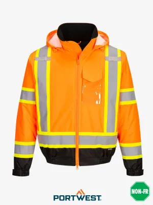Hi-Vis Winter Bomber Jacket by IFR Workwear – Style CA160