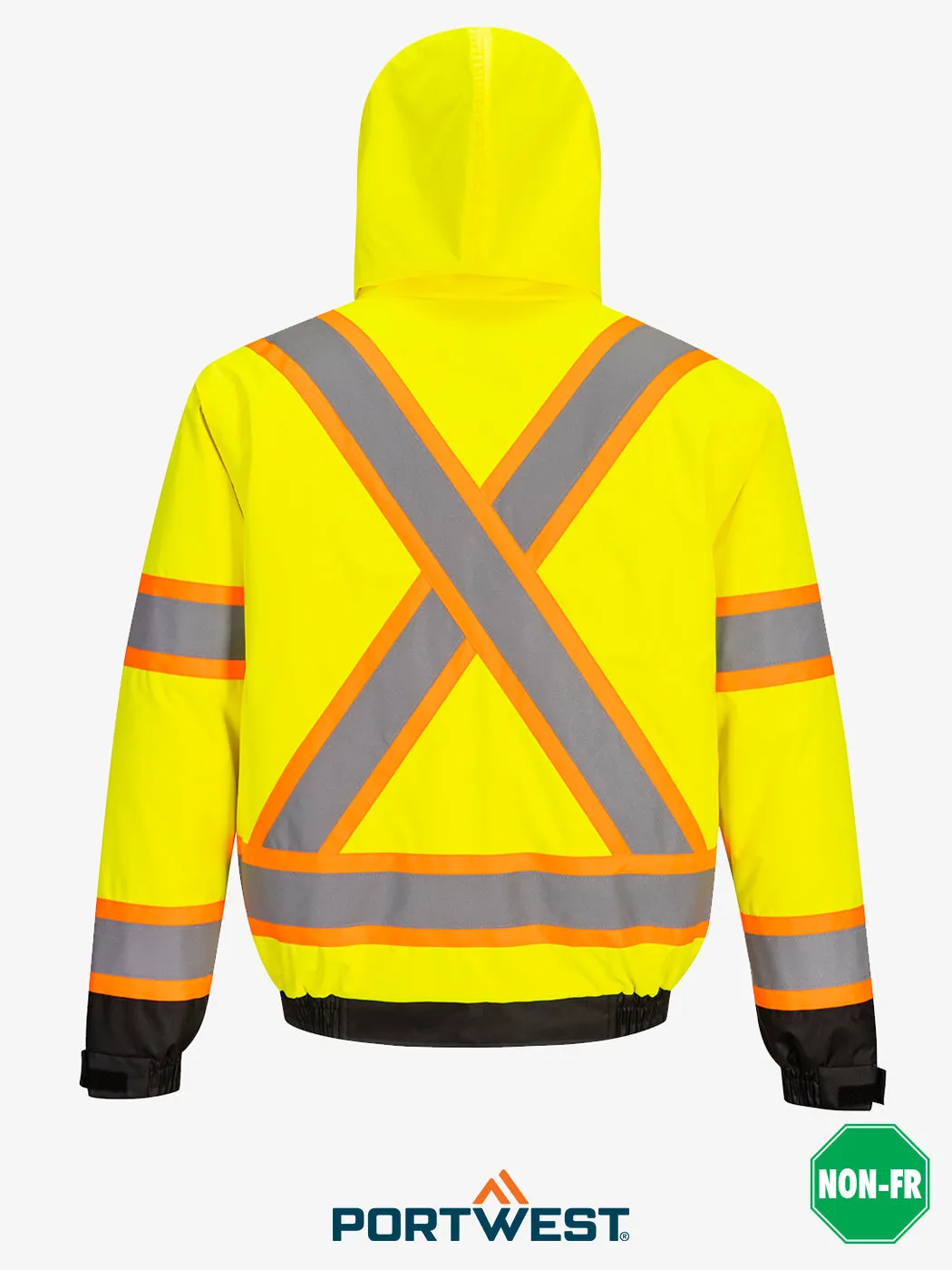 Hi-Vis Winter Bomber Jacket by IFR Workwear – Style CA160