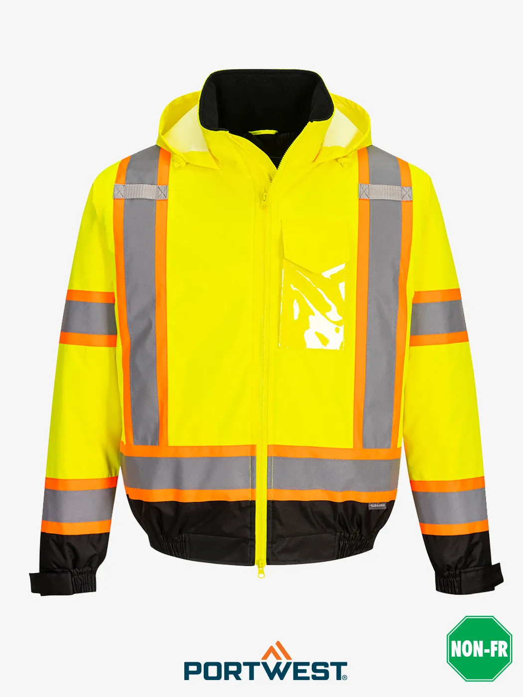 Hi-Vis Winter Bomber Jacket by IFR Workwear – Style CA160