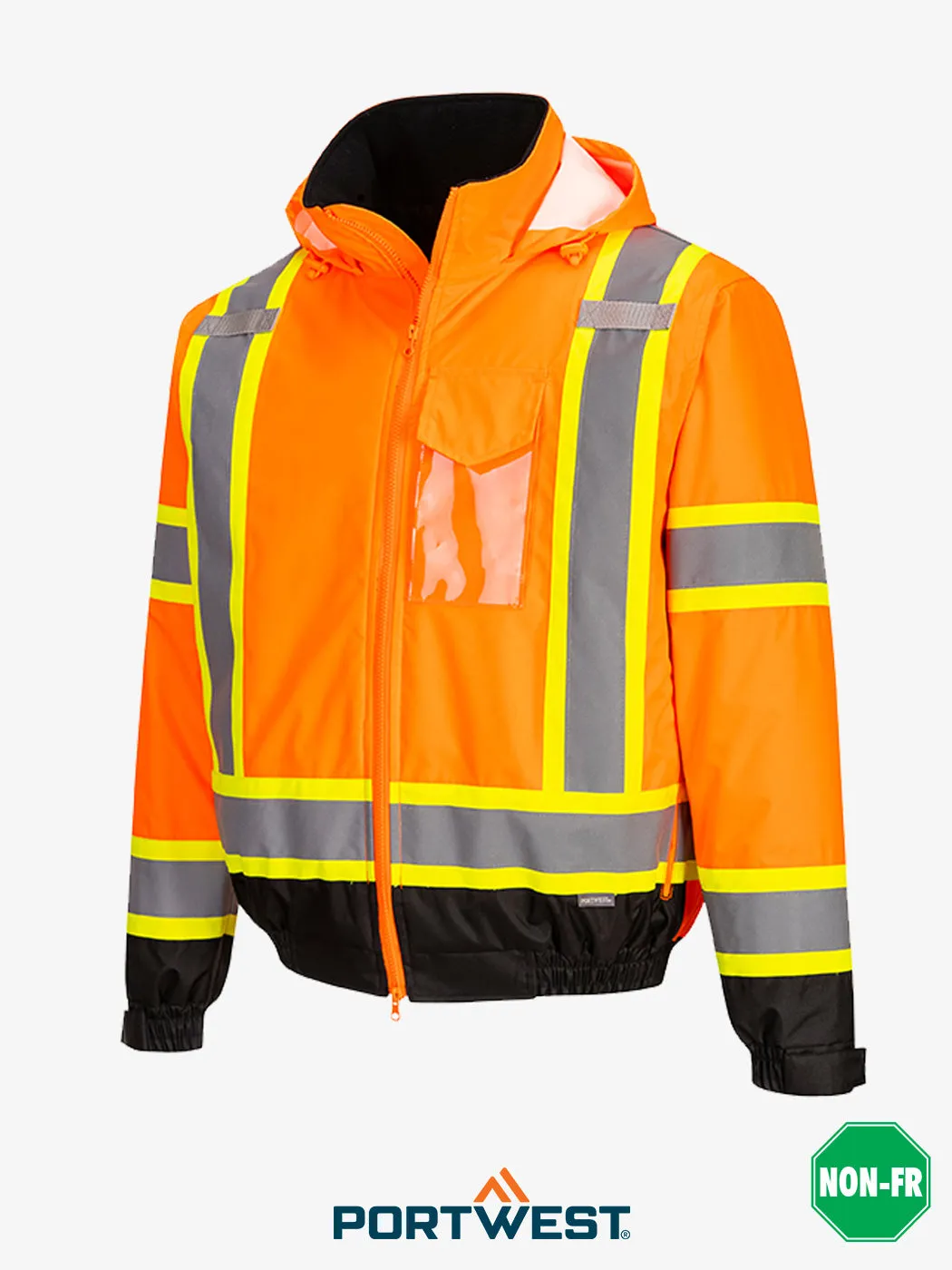 Hi-Vis Winter Bomber Jacket by IFR Workwear – Style CA160