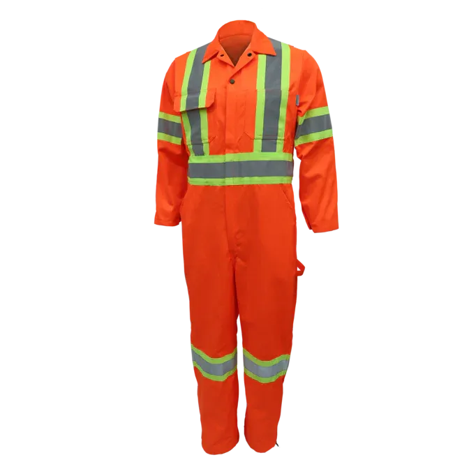 Hi-Visibility Coverall by GATTS Workwear - Style 791X4