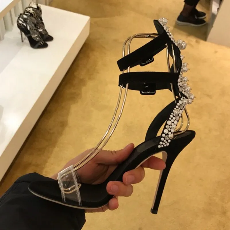 High Heels Women Shoes Peep Toe Ladies Sandals