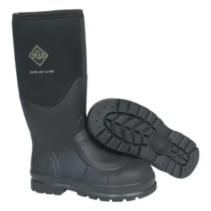 Honeywell Chore Met Guard Boots, Size 8, Black, CHS-META-BLK-080