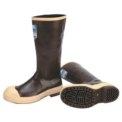 Honeywell Neoprene Steel Toe Boots, Size 12, 16 in H, Brown/Tan, 22214-12