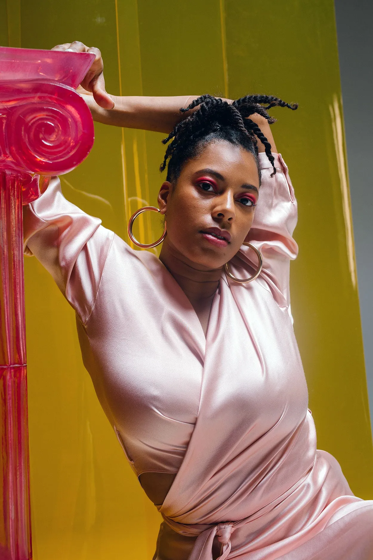 Hustle Wrap Top