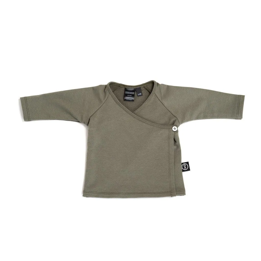 Infant Bamboo Wrap Cardigan