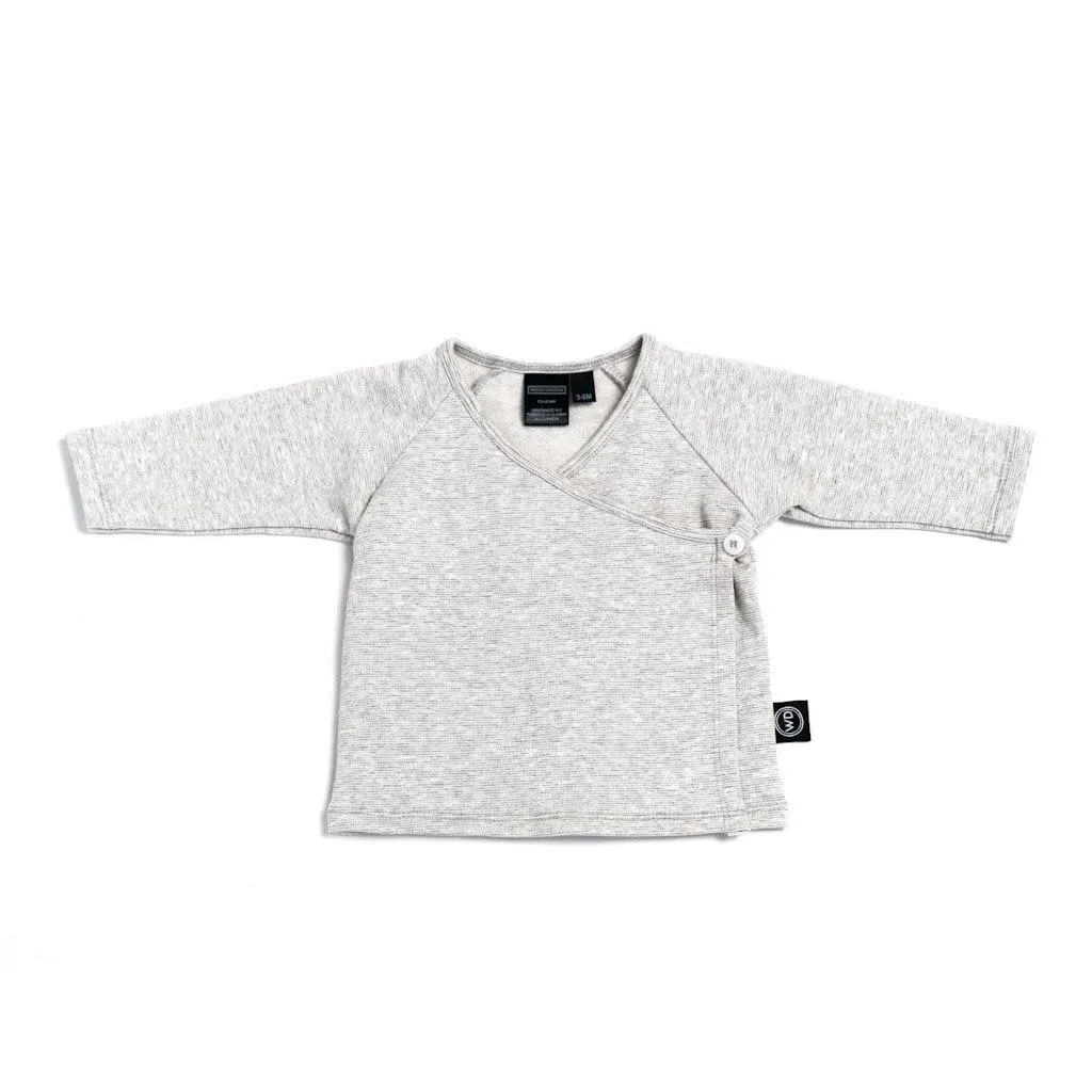 Infant Bamboo Wrap Cardigan