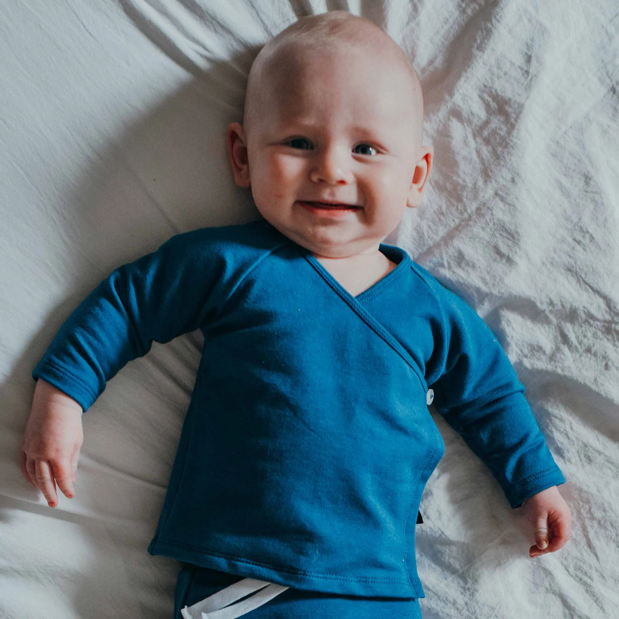 Infant Bamboo Wrap Cardigan