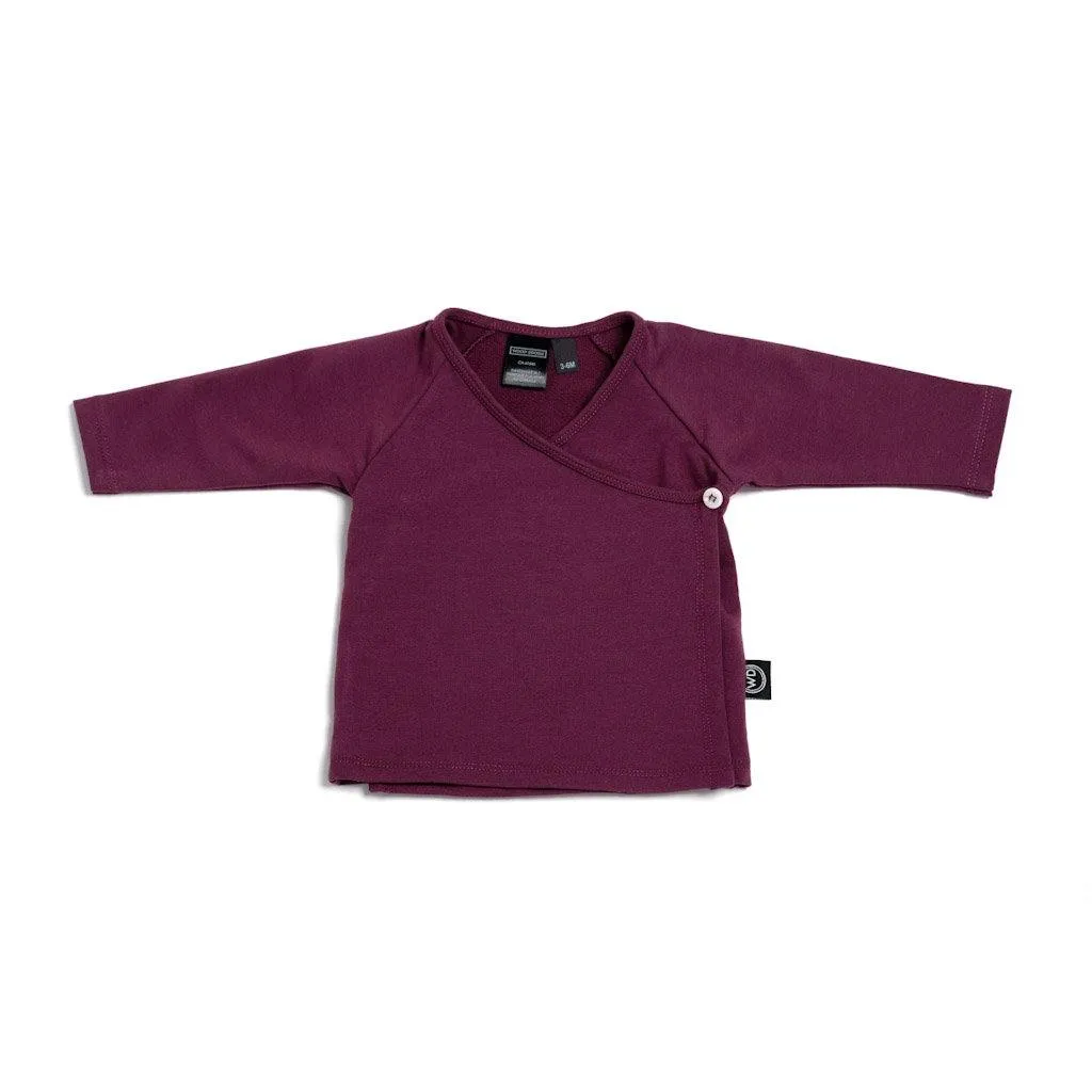 Infant Bamboo Wrap Cardigan