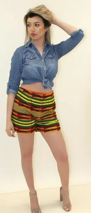 Island Liberty Stripe Shorts