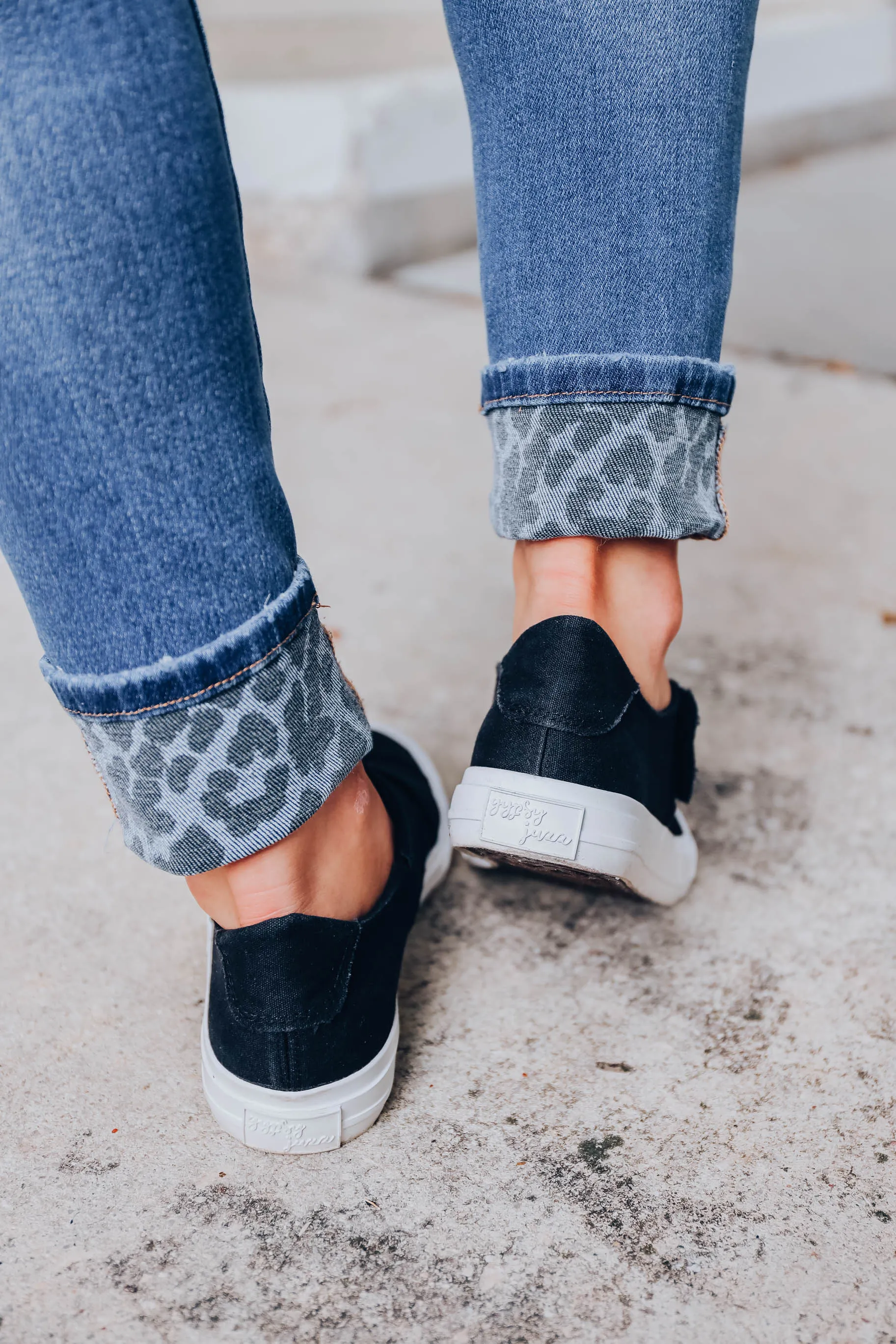 Ivette Slip on Sneaker By Very G - Black