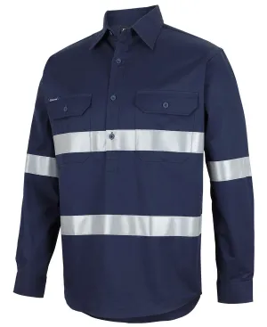 JB's-Close Front L/S 150G W/Shirt Reflective Tape-6HWCT
