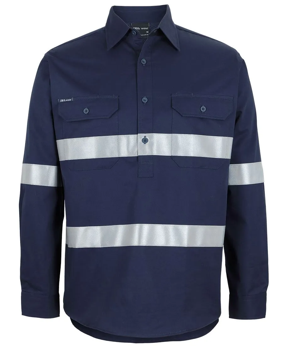 JB's-Close Front L/S 150G W/Shirt Reflective Tape-6HWCT