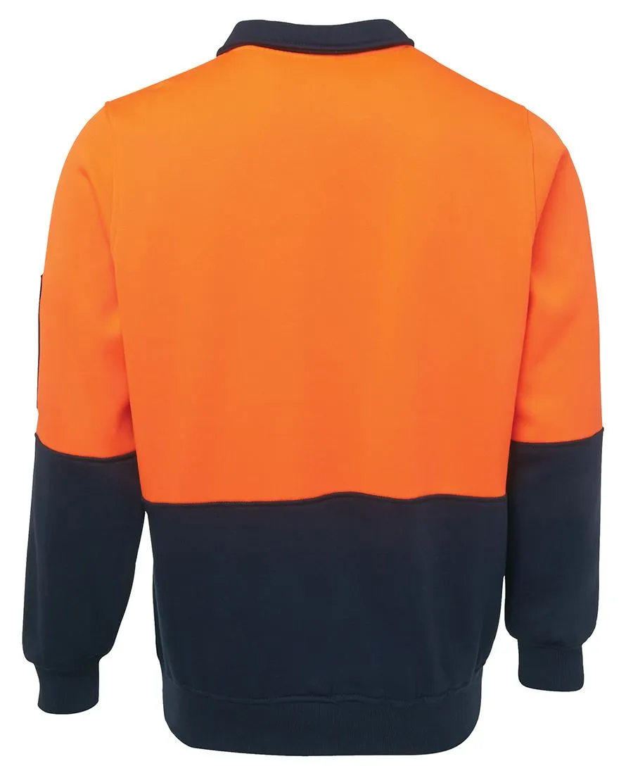 JBs Hi Vis 1/2 Zip Fleecy