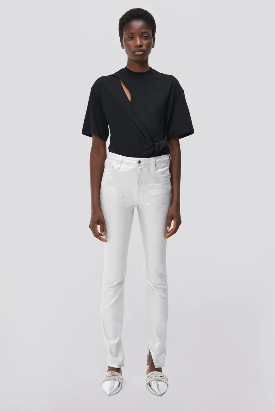 Joline Wrap Tie Tee