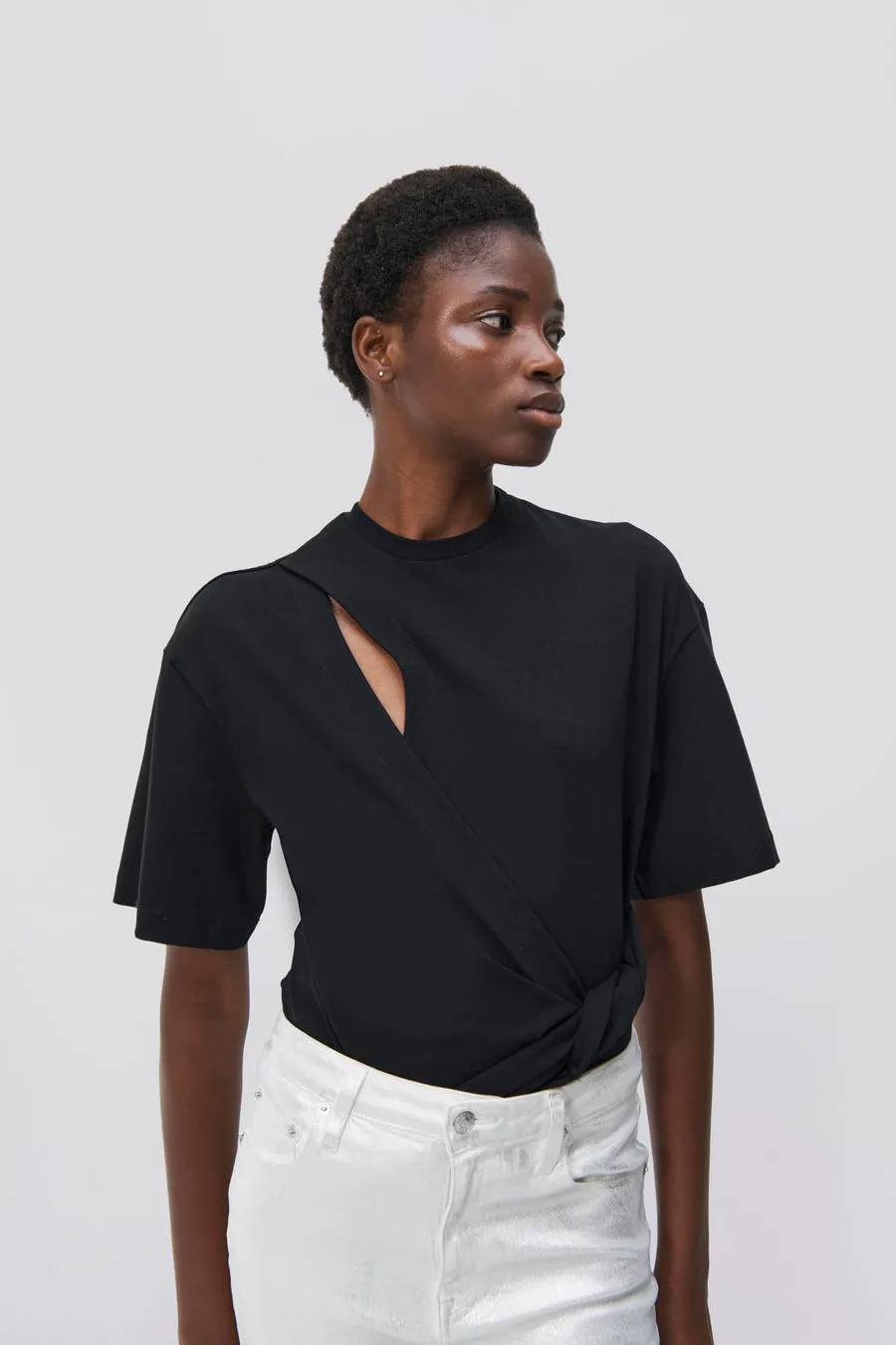 Joline Wrap Tie Tee
