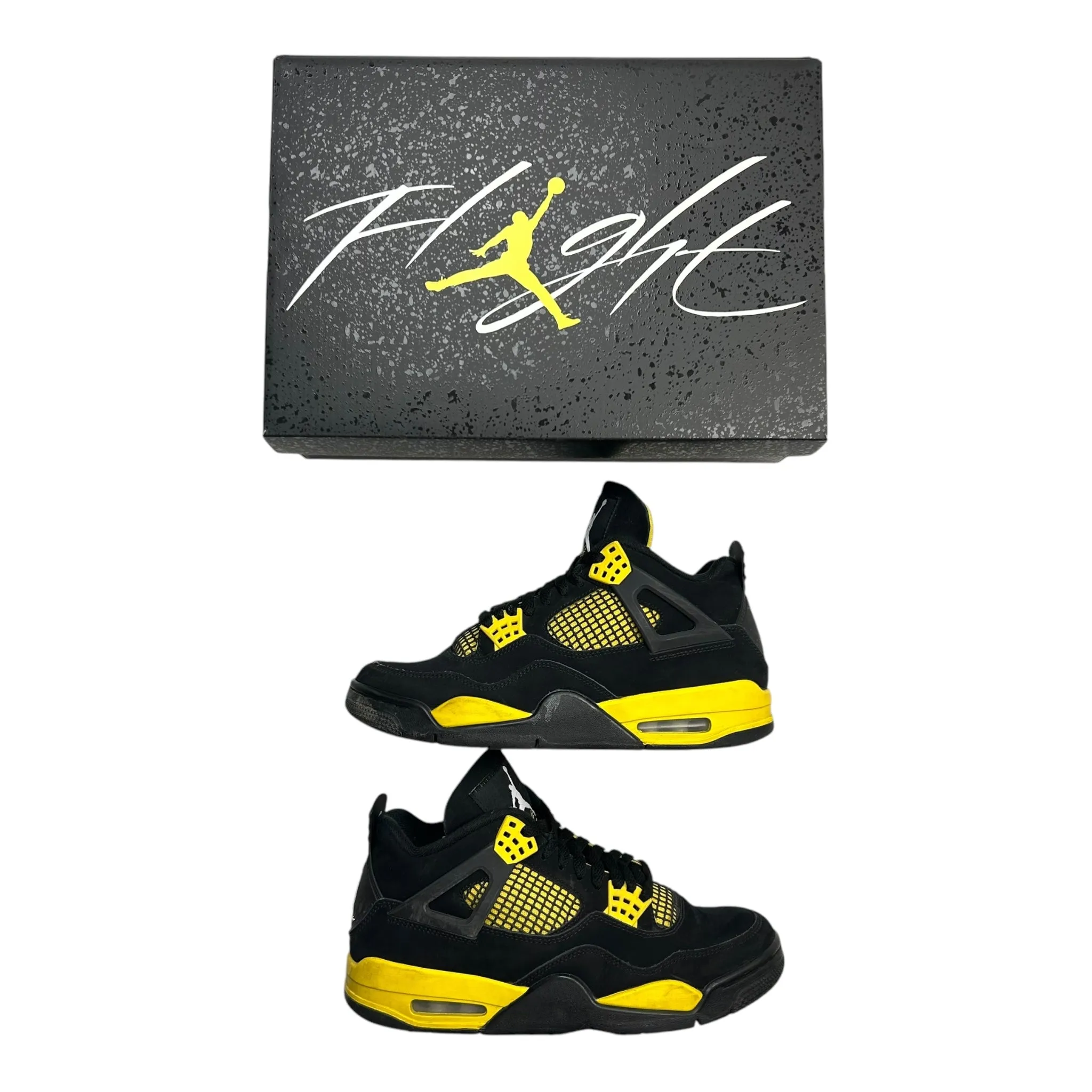 Jordan 4 Retro Thunder (2023) (Used)