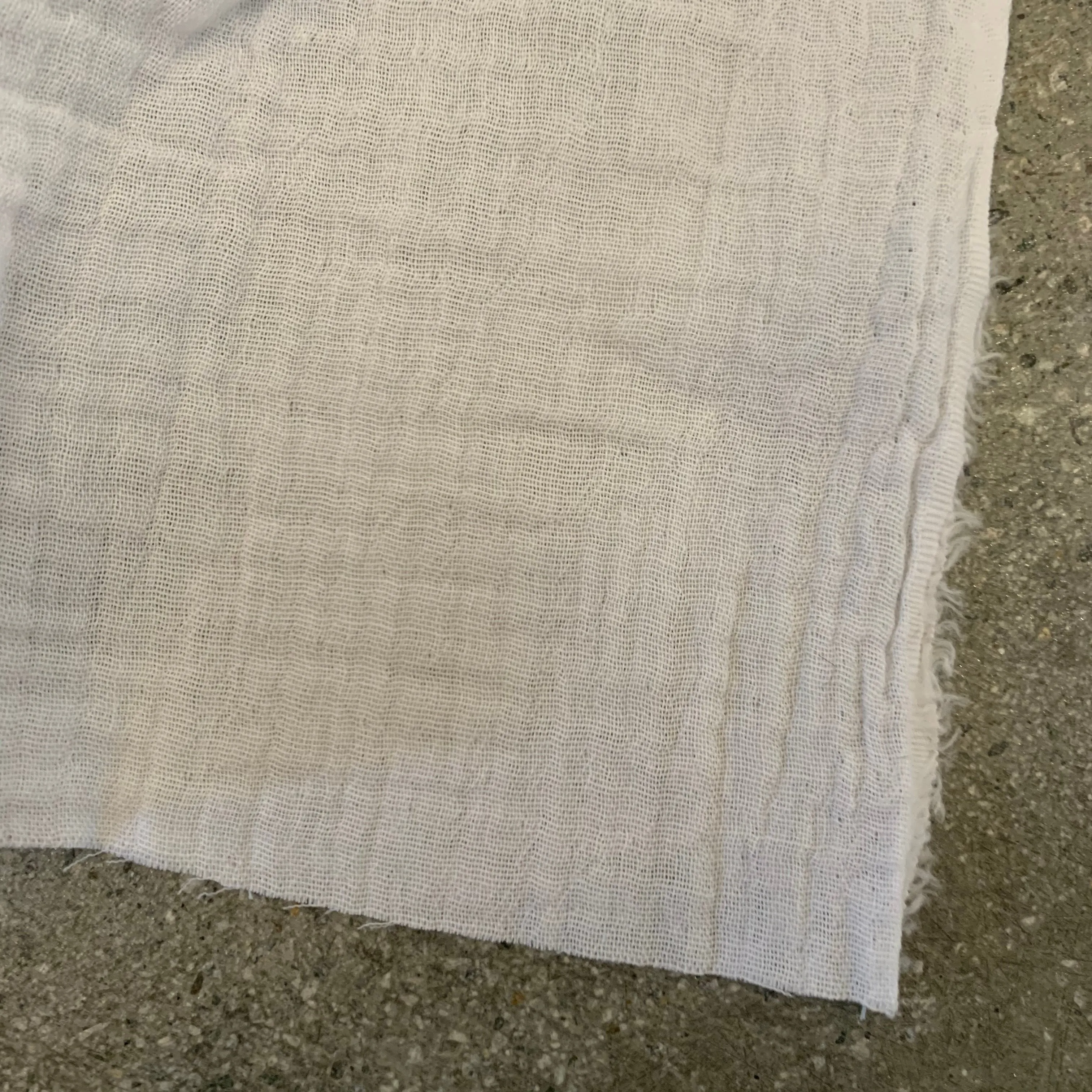 Juniper Organic White -   $16 per metre