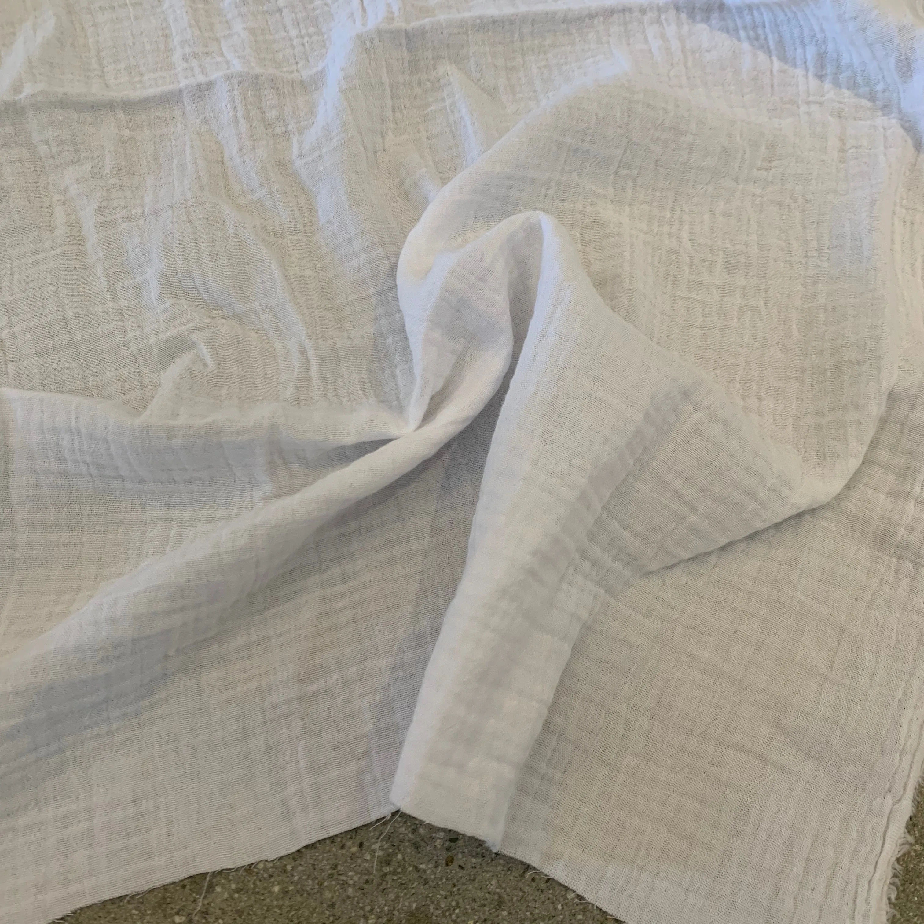 Juniper Organic White -   $16 per metre